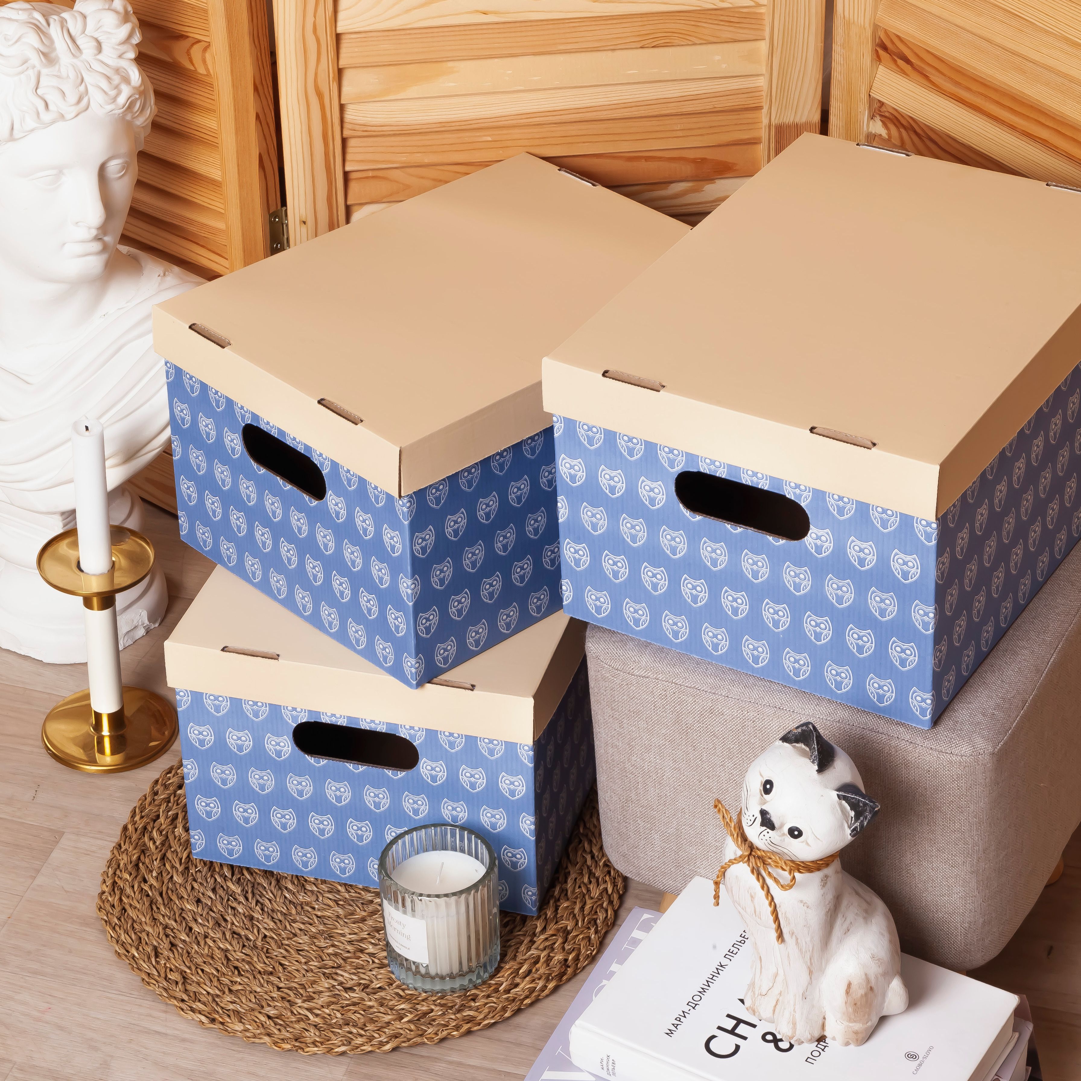 Как сделать красивые коробки для хранения вещей: из ткани, из картона — МозгоЧины