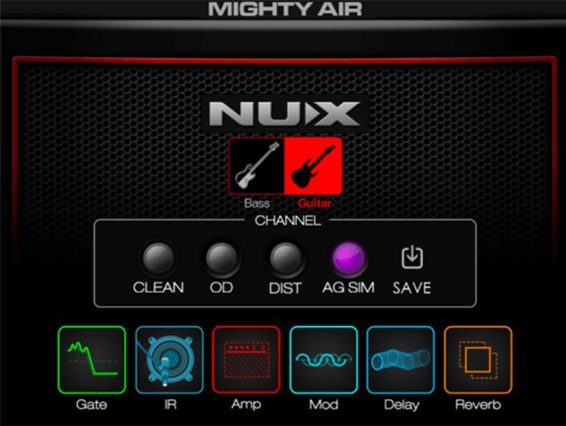 Nux mighty air как звуковая карта