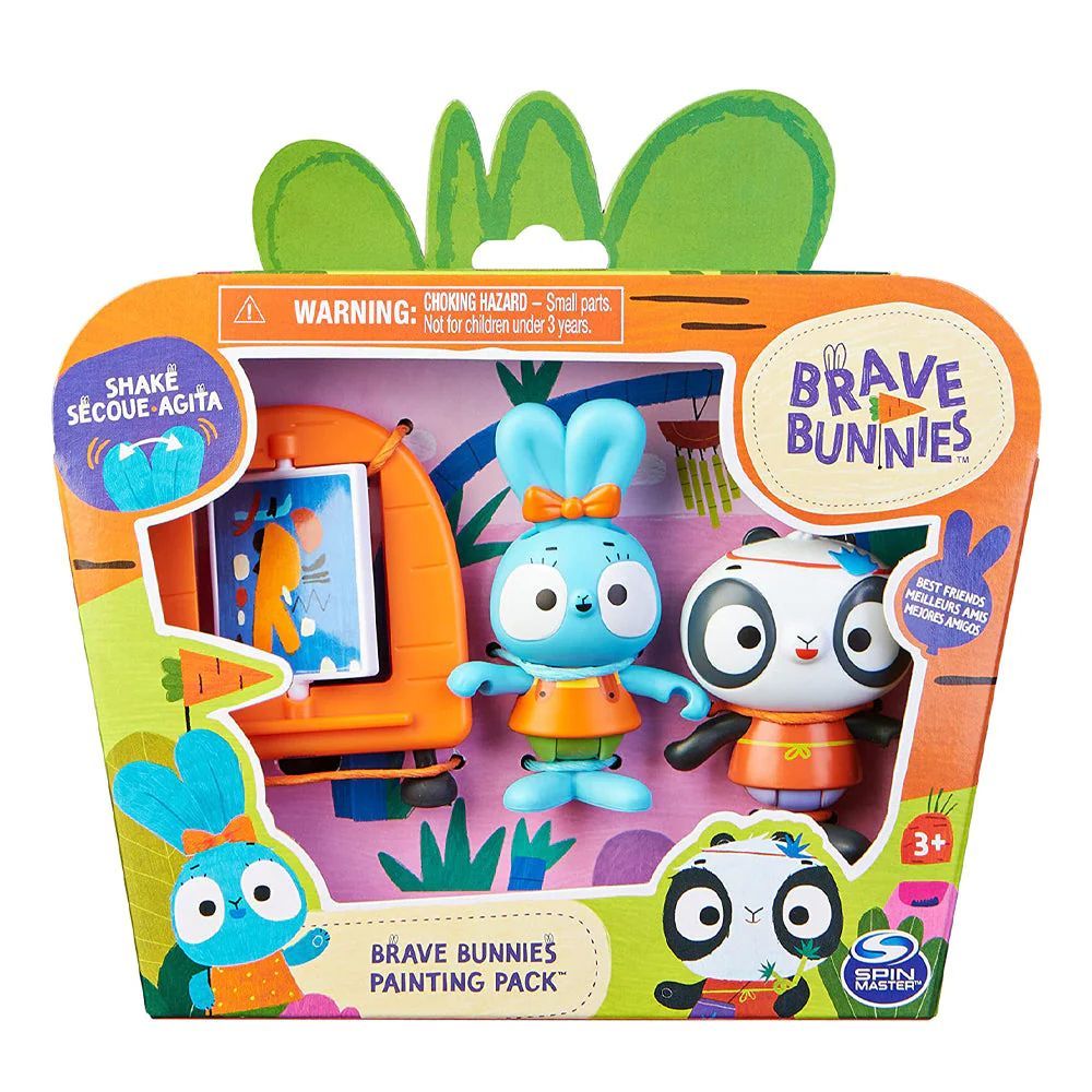 Набор мини-фигурок Brave Bunnies Маленький Художник