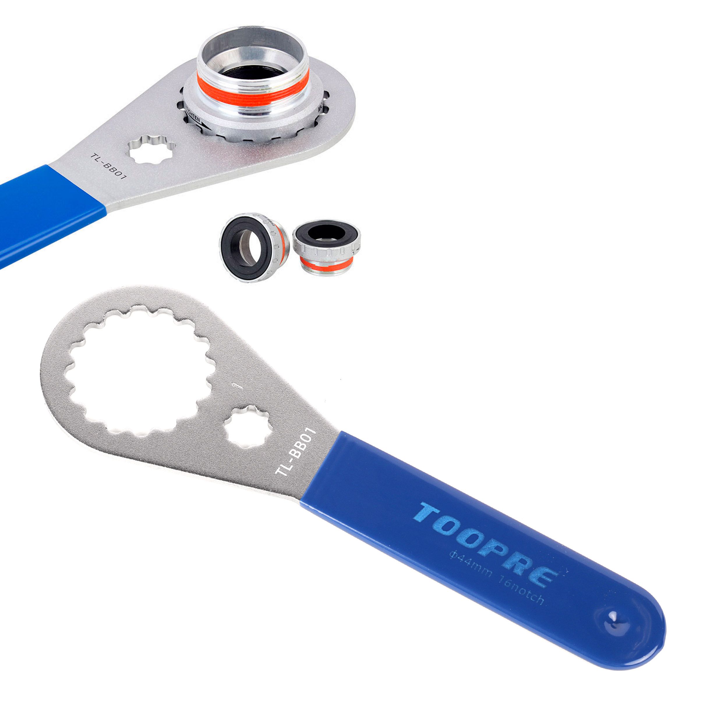 Съёмник каретки TOOPRE TL-BB01 для BB44-16, BB51, BB52, BB70, BB71, RS500 и MT500, алюминий 6061 T6 Съёмник каретки TOOPRE TL-BB01 для BB44-16, BB51, BB52, BB70, BB71, RS500 и MT500, алюминий 6061 T6