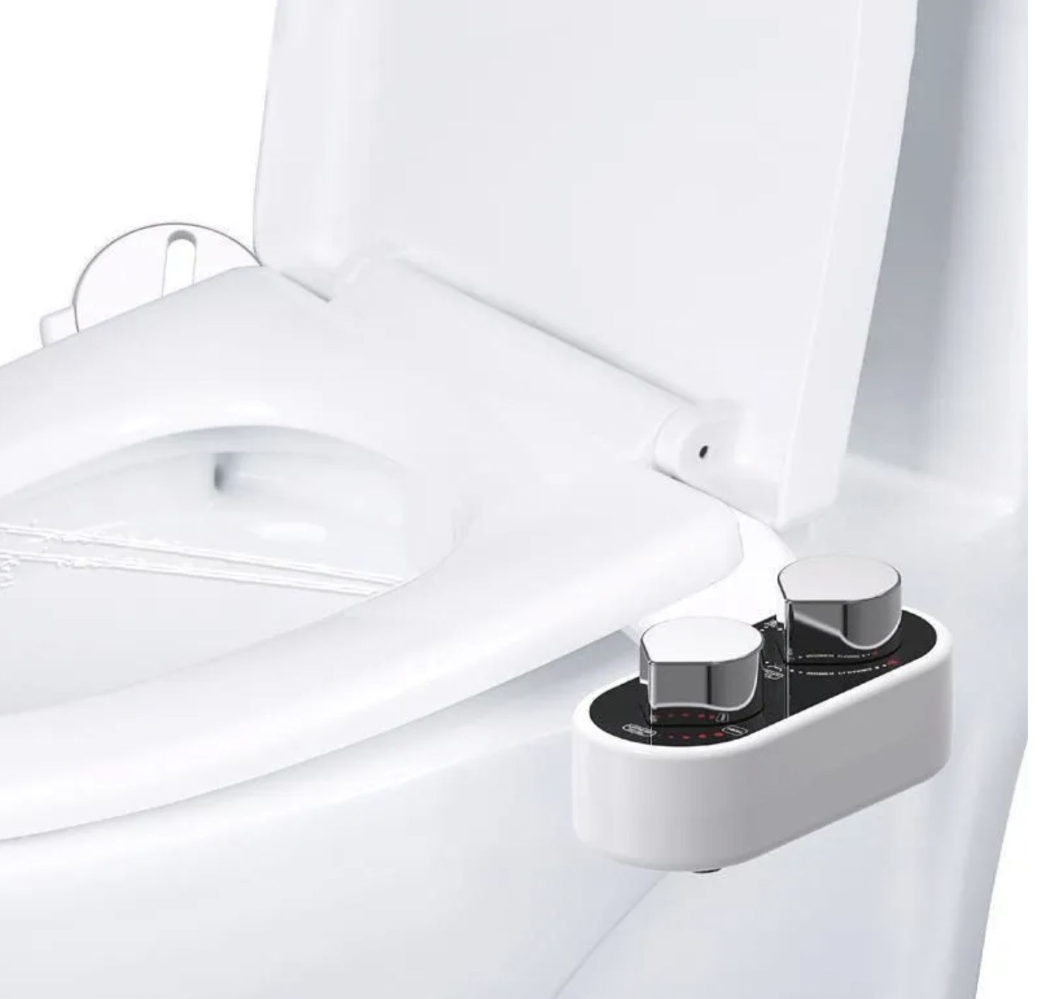 Биде приставка накладка для унитаза механическая, функция биде Mind ...