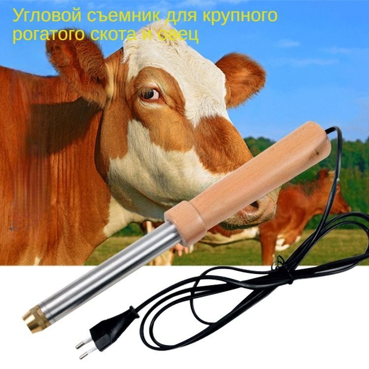 Термокаутер электрический, роговыжигатель с деревянной ручкой 220V 33 ...