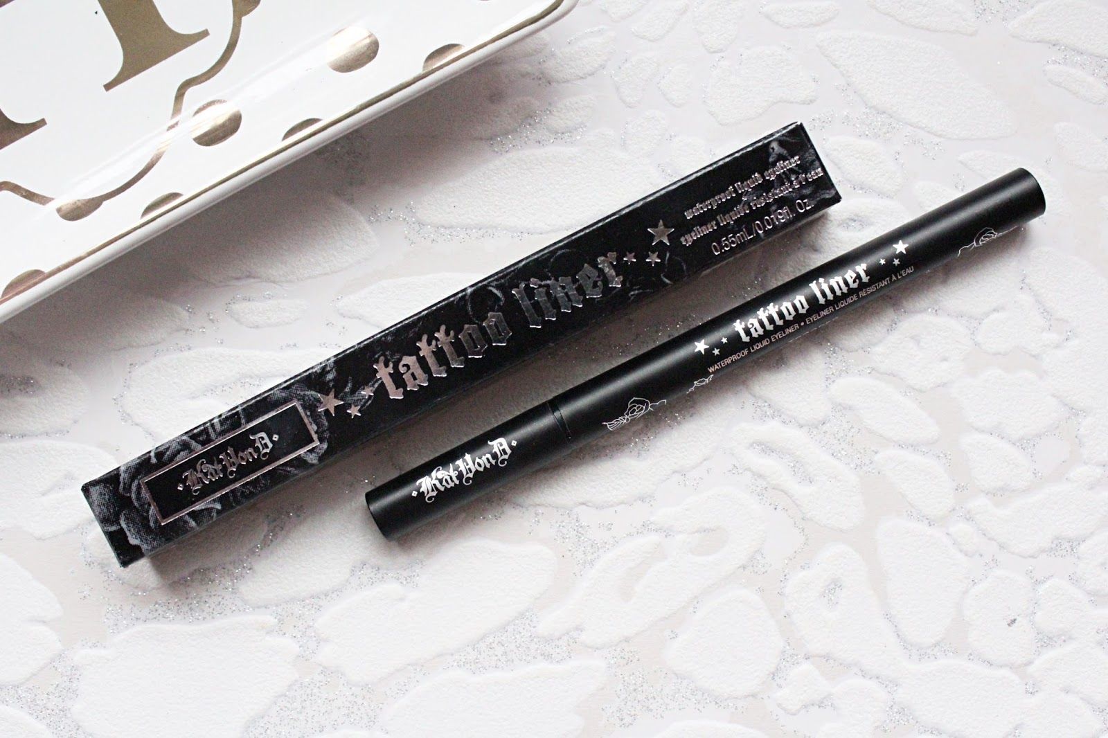 Водостойкая подводка Kat Von D Tattoo Liner (Trooper Black) купить