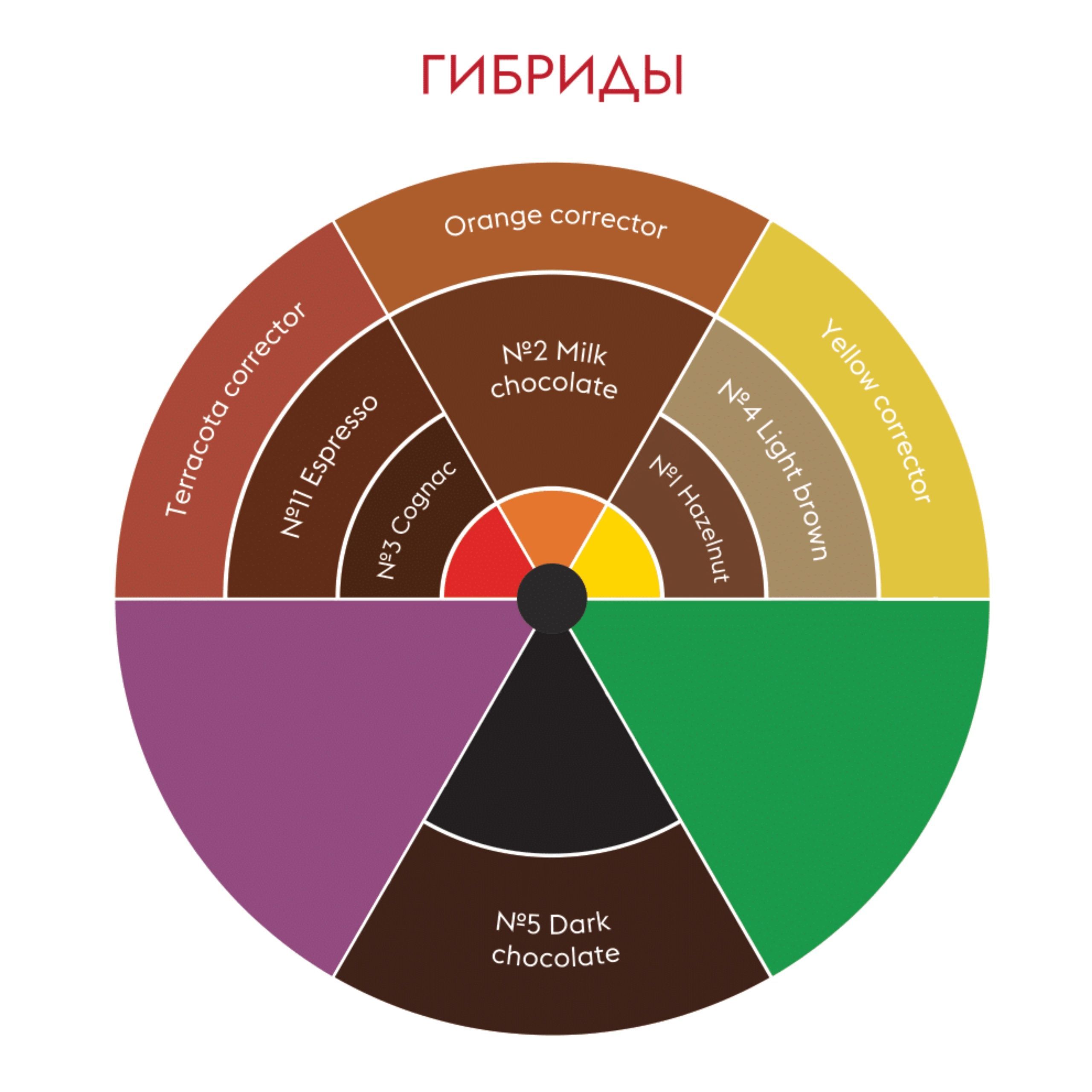 Etalon mix. Колористика пигментов Эталон микс. Пигменты Etalon Mix. Круг Итона для бровей. Эталон миксы.