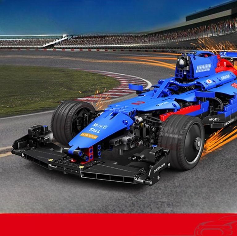 Конструктор, машинка на пульте управления, сборная модель гоночного ...