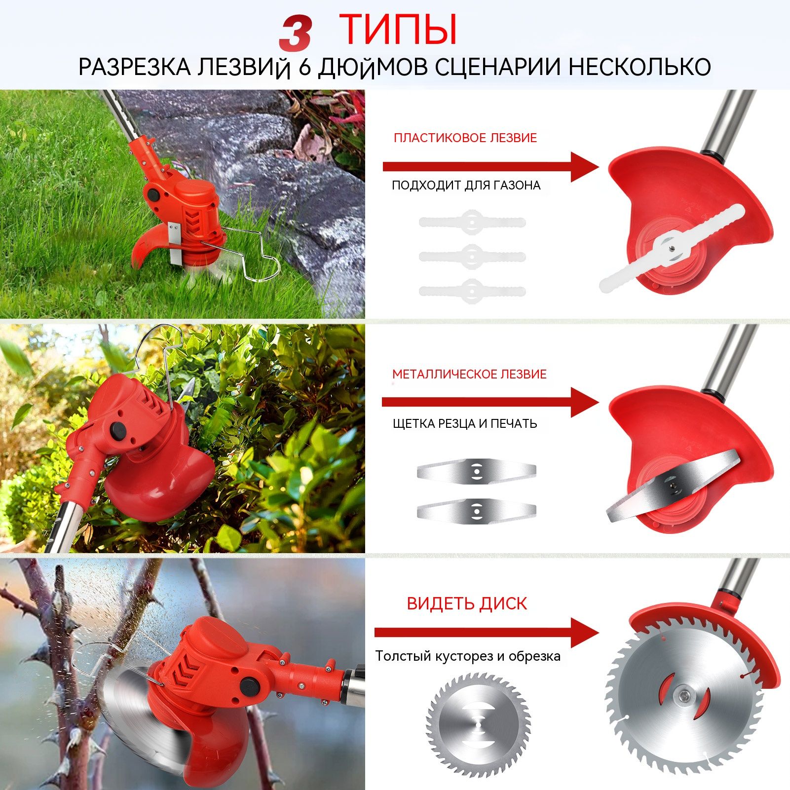 28000 об/мин, Беспроводная электрическая газонокосилка 2000 Вт ...