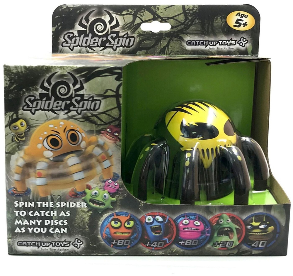 Настольная игра Catchup Toys Spider Spin Evil, SS-001S-EVL