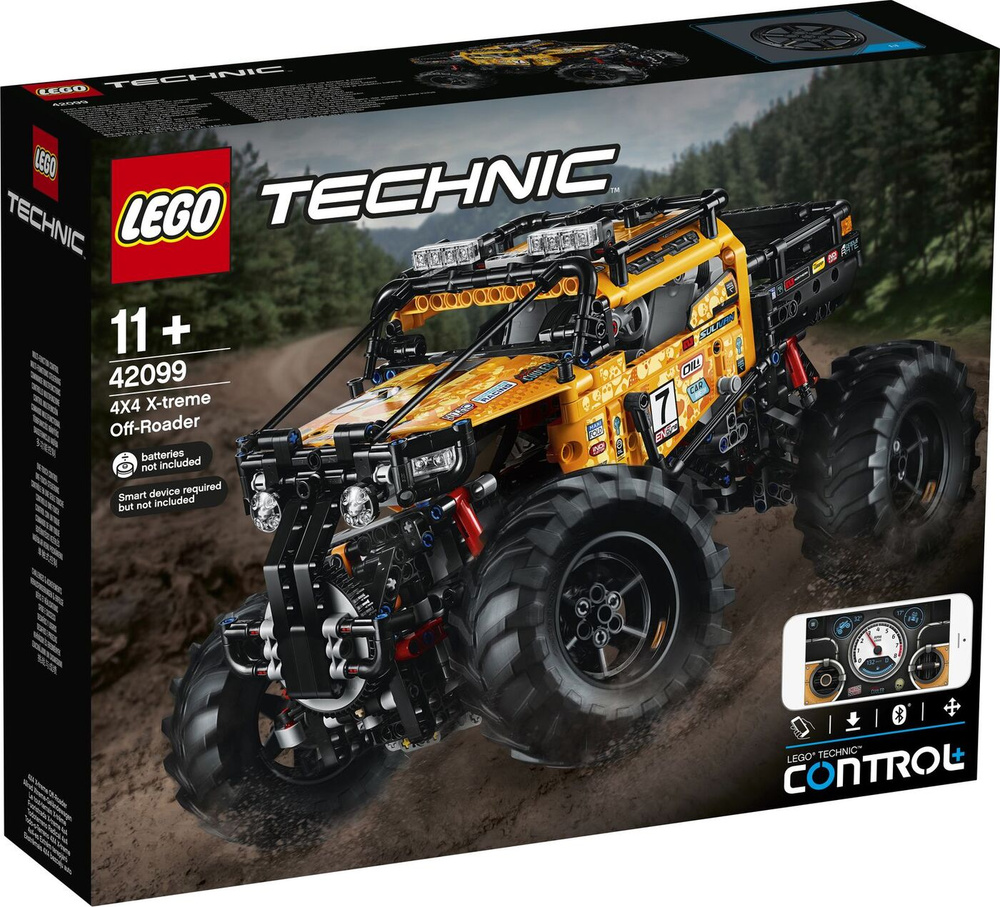 Конструктор LEGO Technic 42099 Экстремальный внедорожник - купить с  доставкой по выгодным ценам в интернет-магазине OZON (180490119)