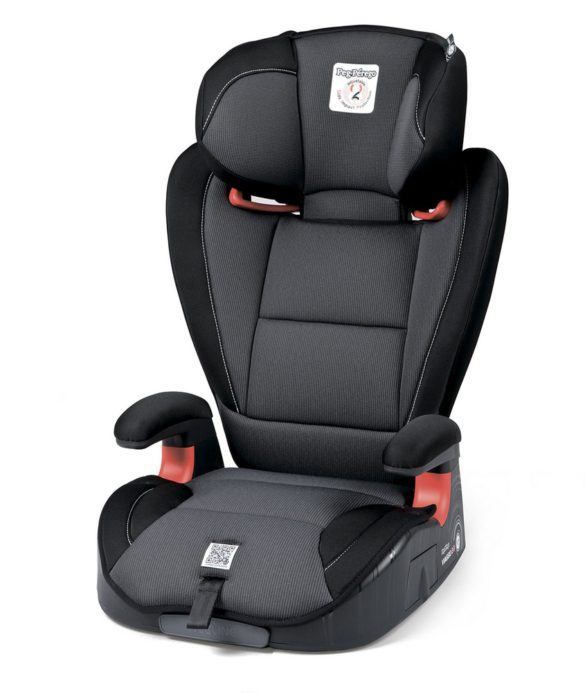 Детское автокресло бустер Peg Perego Viaggio 2-3 Surefix Black, крепление  Isofix, 15-36 кг (3-12 лет), темно-серый - купить с доставкой по выгодным  ценам в интернет-магазине OZON (168693889)