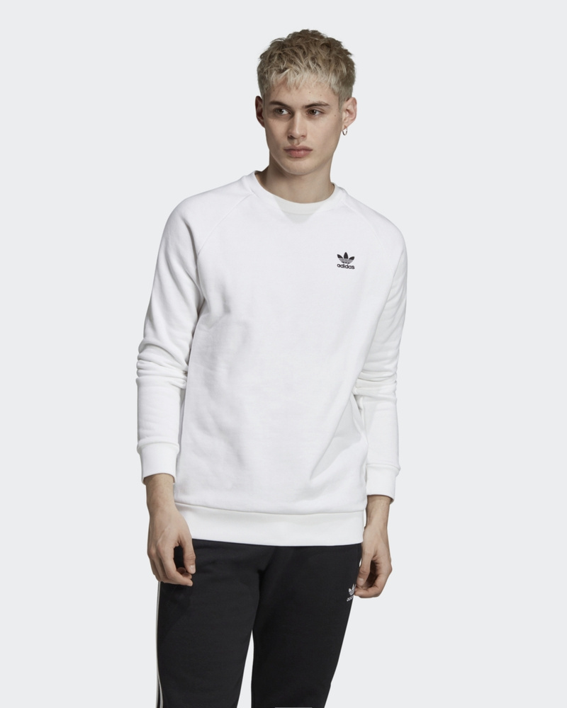 adidas Originals Originals LOUNGEWEAR Trefoil Essentials Crewneck Sweatshirt OZON 178580318