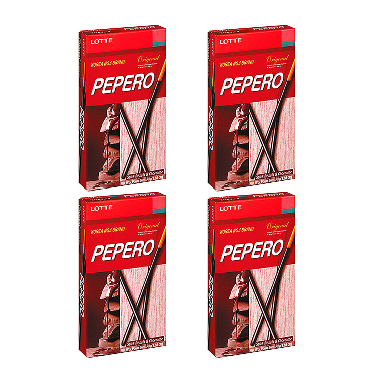 ПЕПЕРО в шоколаде Pepero Original (4 шт. по 47 г), Южная Корея #1