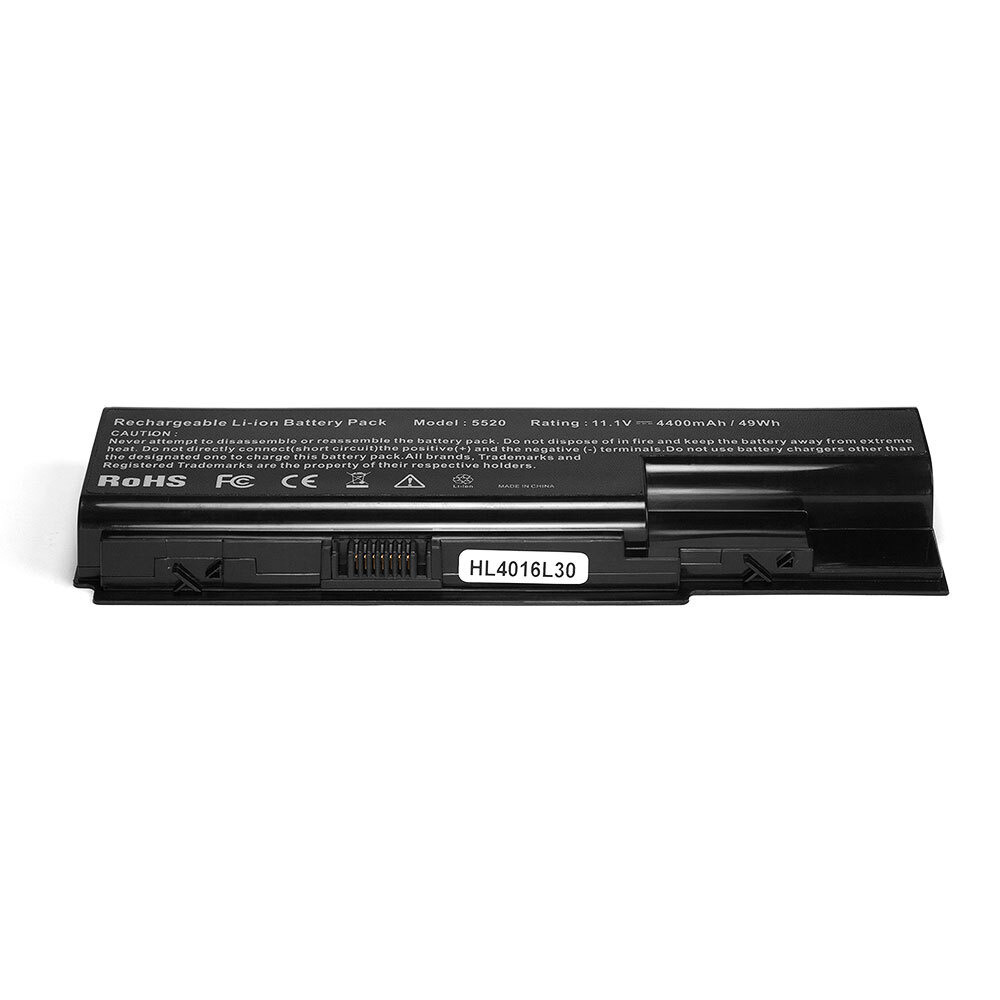 Аккумулятор для ноутбука Acer Aspire 5520, 5920, 6530, 7230E, 8730ZG, 8920  (11.1V, 4400mAh). PN: AS07B31, AS07B61, AS07B71 - купить с доставкой по  выгодным ценам в интернет-магазине OZON (152559984)