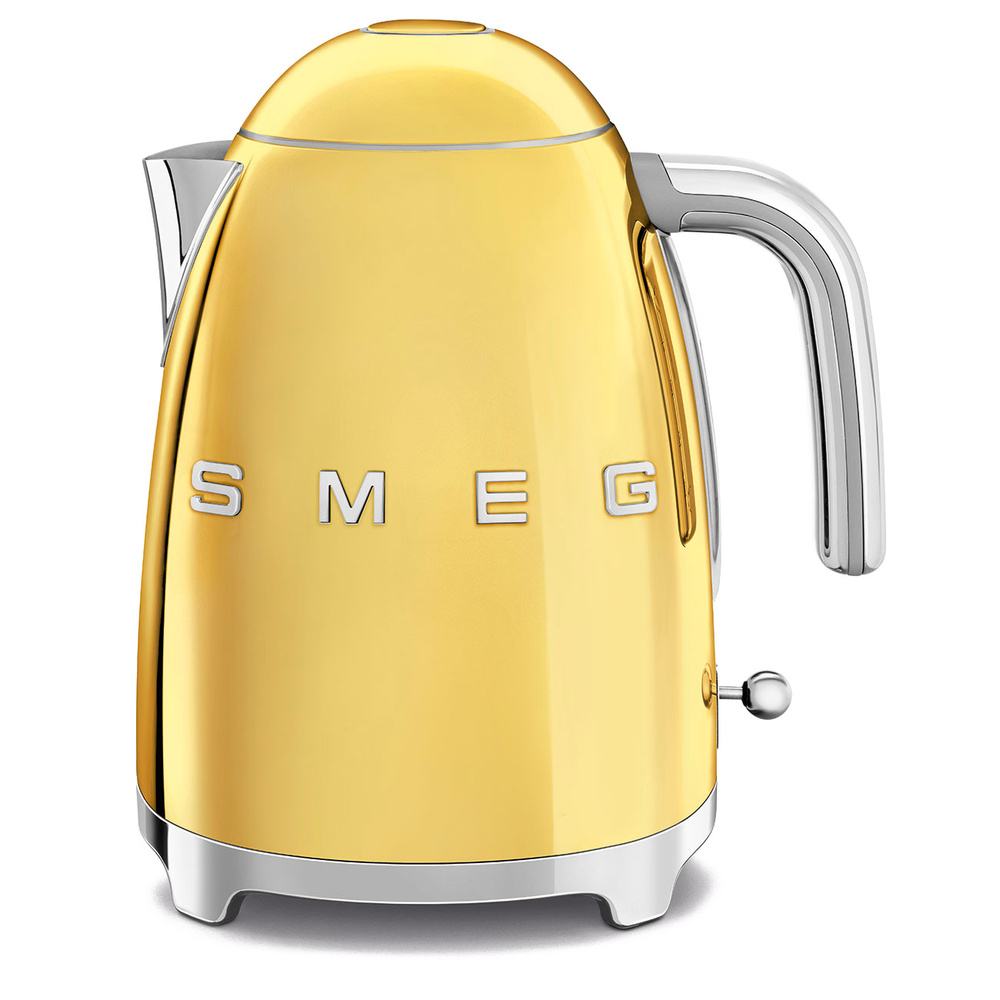 Чайник электрический, объем 1,7 л, Золотой Smeg KLF03GOEU #1