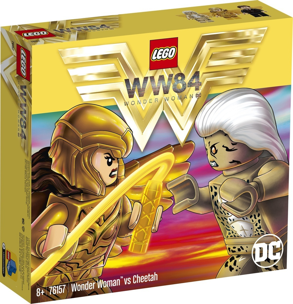 Конструктор LEGO DC Wonder Woman 76157 Чудо-женщина против Гепарды - купить  с доставкой по выгодным ценам в интернет-магазине OZON (496198065)