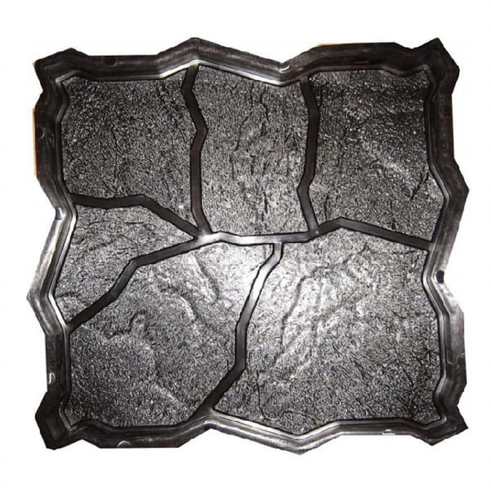 Форма для тротуарной плитки Камень 30x30x4 см (комплект-10 шт)  #1