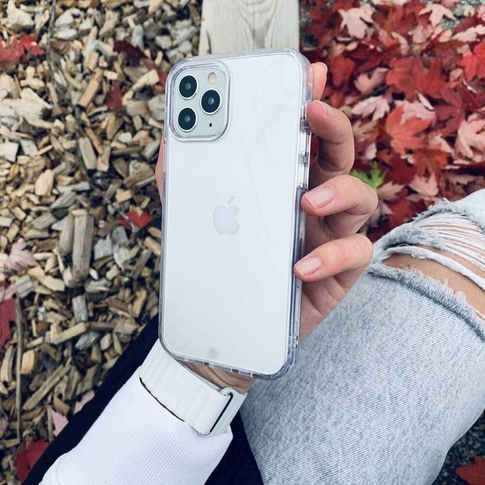 Противоударный чехол-лёд для iPhone 12 Pro Max, кристально-прозрачный ...