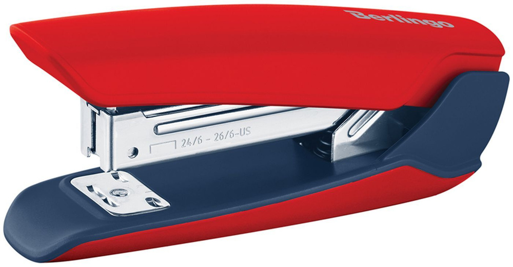 Степлер Berlingo Hyper №24/6, 26/6, до 25 листов, с антистеплером ...