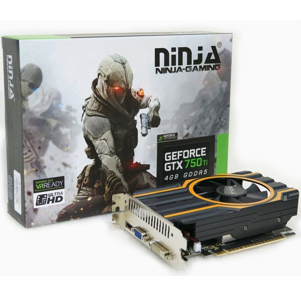 Sinotex Видеокарта GeForce GTX 750 Ti 4 ГБ (NK75TI045F)