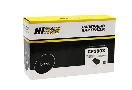 Картридж лазерный Hi-Black CF280X для HP LaserJet Pro 400 M401/M425, черный #1