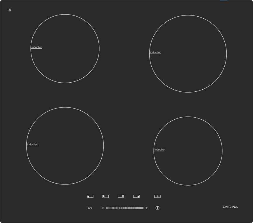 Индукционная варочная панель DARINA 5Р ЕI313 B #1