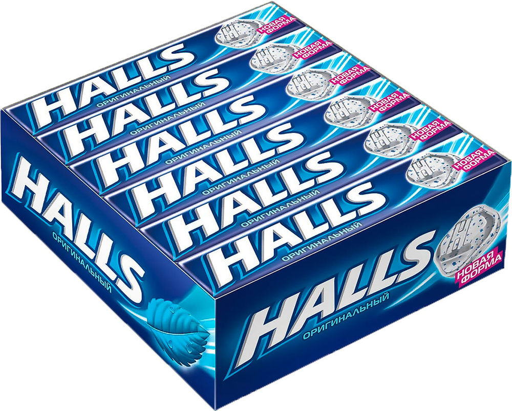 Леденцы Halls с оригинальным вкусом, 25 г х 12 шт #1