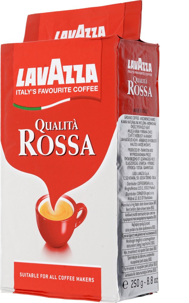 Кофе LAVAZZA Rossa молотый (в/у) 250 г. #1