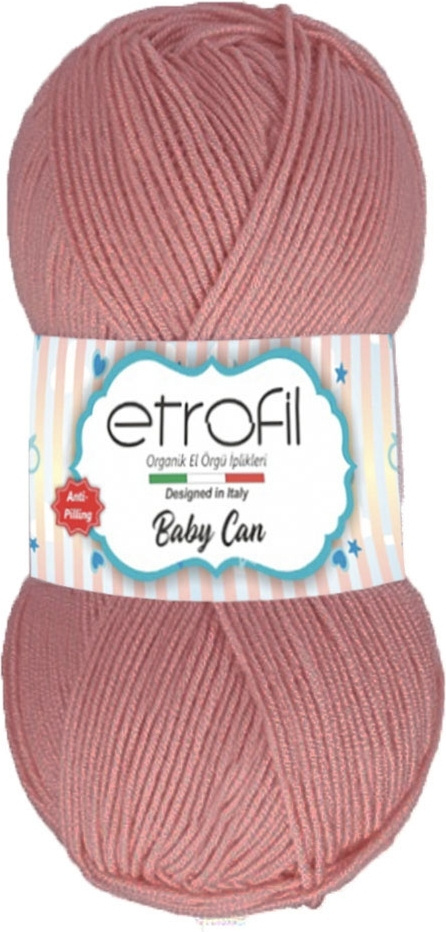 Пряжа Etrofil "BABY CAN" 100 гр, 250 м (100% антипиллинговый акрил), 3 шт/упак.  #1