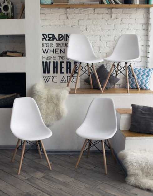 Стул и стул eames