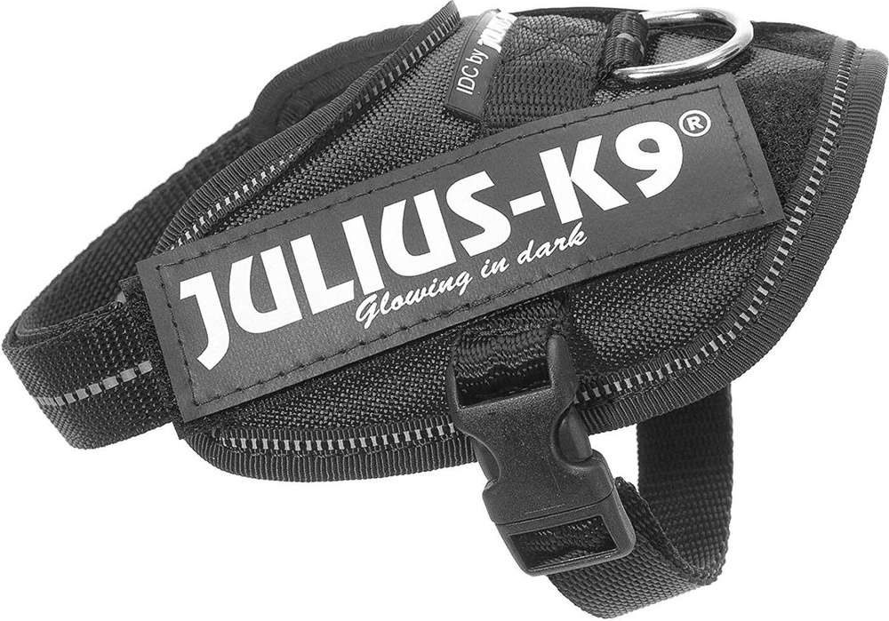 JULIUS-K9 IDC-Powerharness / Шлейка Джулиус К9 для собак Черный Mini-Mini (40-53см/ 4-7кг)  #1