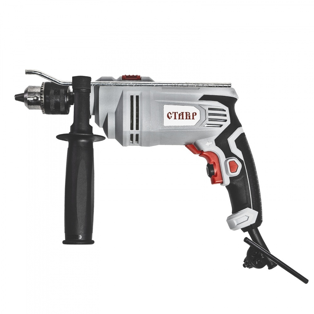 Дрель ударная СТАВР ДУ-13/750 для дома и дачи С функцией реверса для ...
