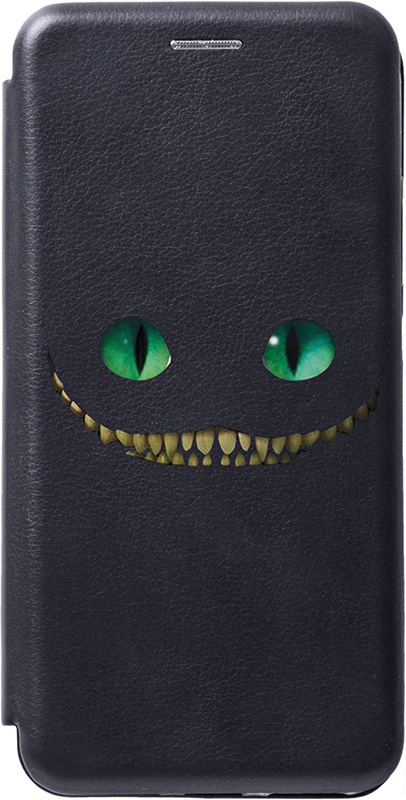 Чехол-книжка Book Art Jack Cheshire Cat для Xiaomi Redmi 7A черный GOSSO CASES #1