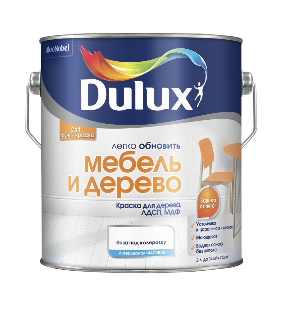 Dulux легко обновить мебель и дерево