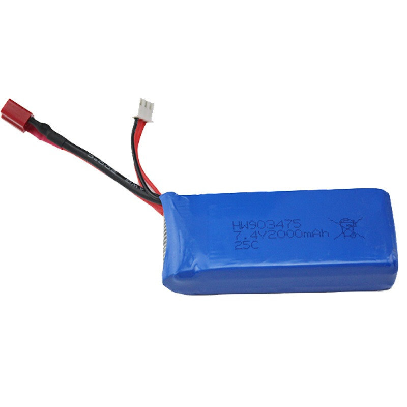 Аккумулятор LI-PO 7.4V 2000MAH формат 903475 разъем T-PLUG #1