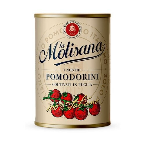 Томаты La Molisana черри консервированные в томатном соке, 400г  #1