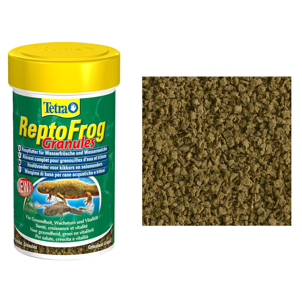 Корм для лягушек и тритонов Tetra ReptoFrog Granules 100мл гранулы