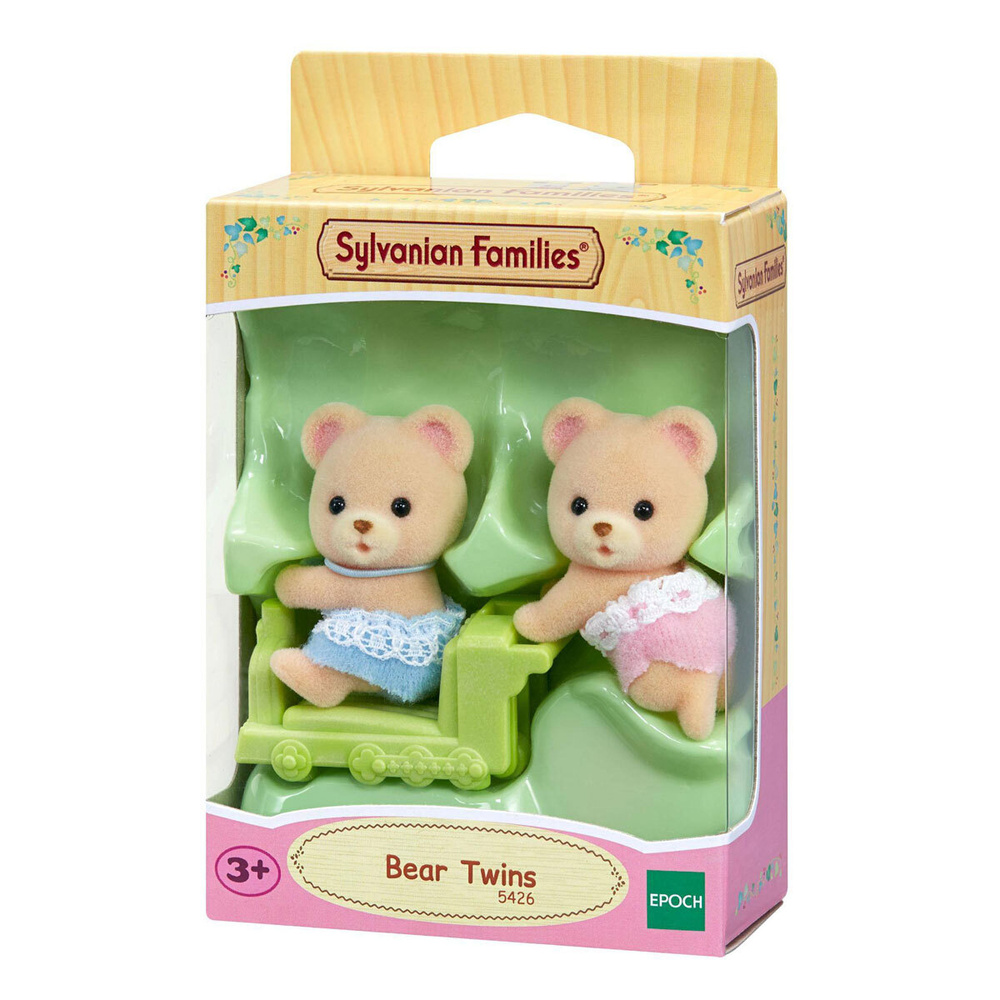 Набор Sylvanian Families Медведи-близняшки - купить с доставкой по выгодным  ценам в интернет-магазине OZON (642138219)