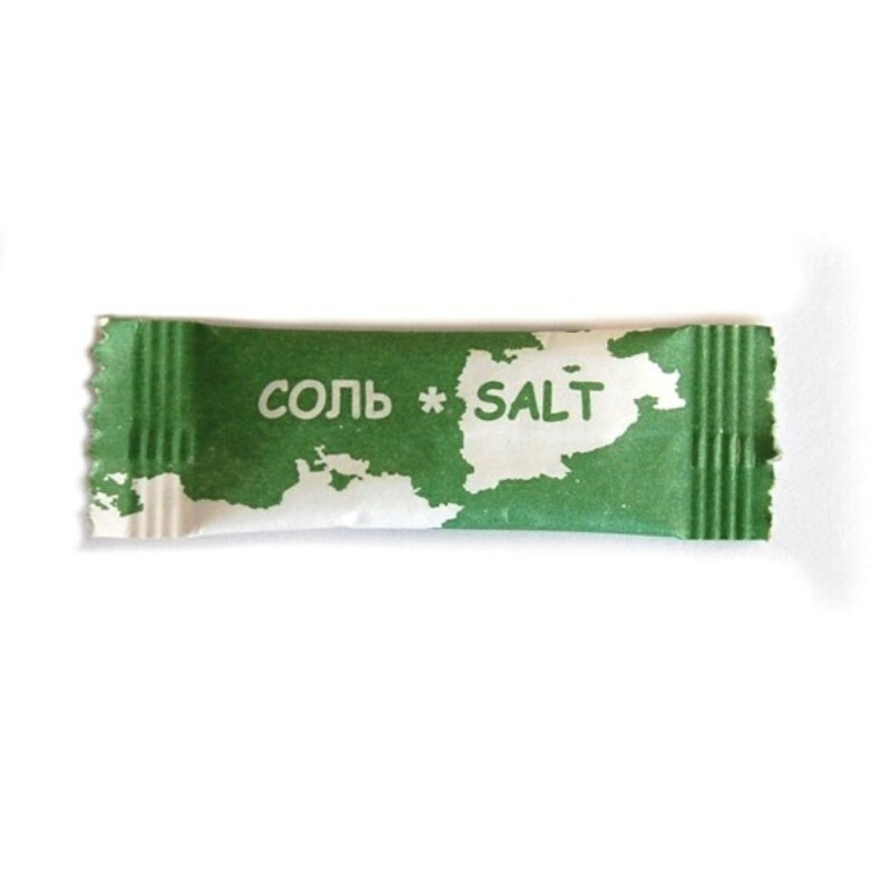 Соль Материк пищевая поваренная фасованная 800 штук х 1 г в упаковке  #1