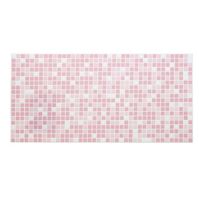 Панель ПВХ Мозаика розовая 955*480 #1