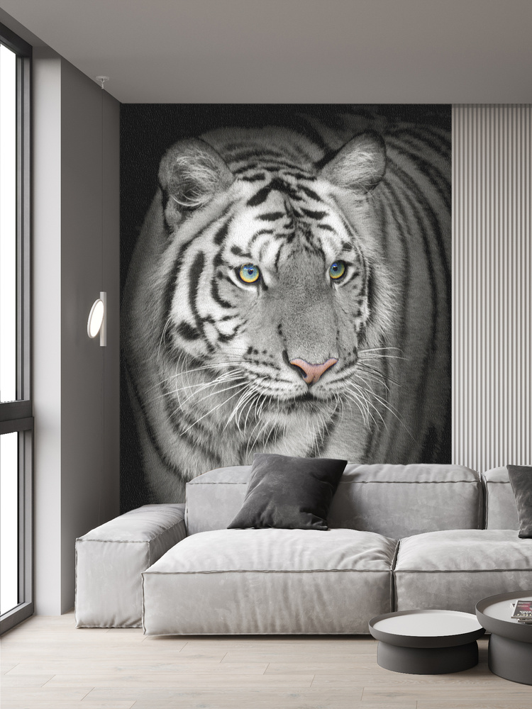 3d Тигр обои животные стереограф настенные фрески искусство на стену