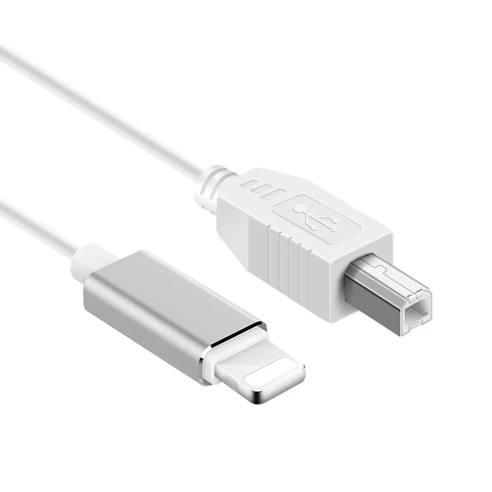 Кабель Lightning-USB Type-B 1м. - купить с доставкой по выгодным ценам в  интернет-магазине OZON (403938325)