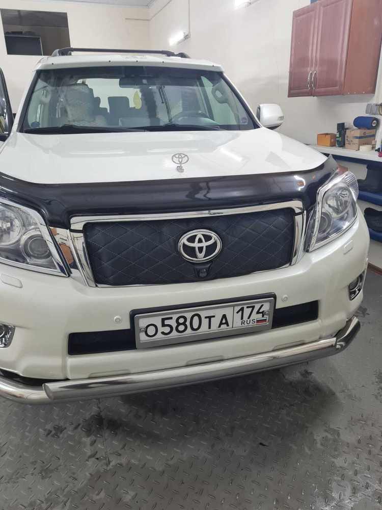 Утеплитель радиатора и бампера для Toyota Land Cruiser Prado 150 Тойота Ленд Крузер Прадо(2009-2013)С #1