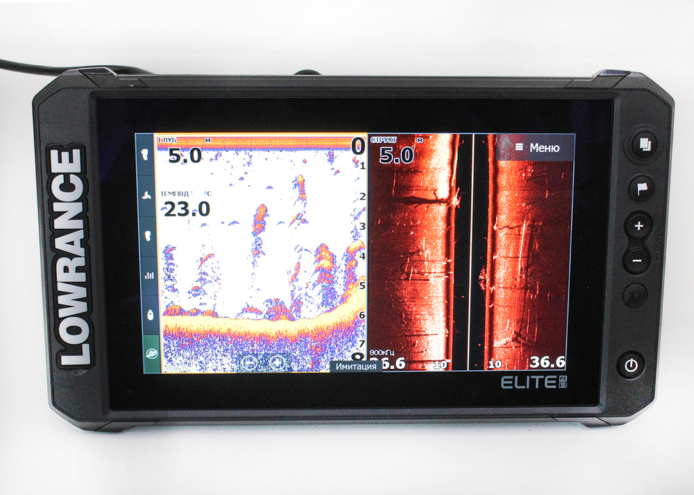 Рыбопоисковый эхолот/картплоттер Lowrance ELITE FS 9 with Active ...