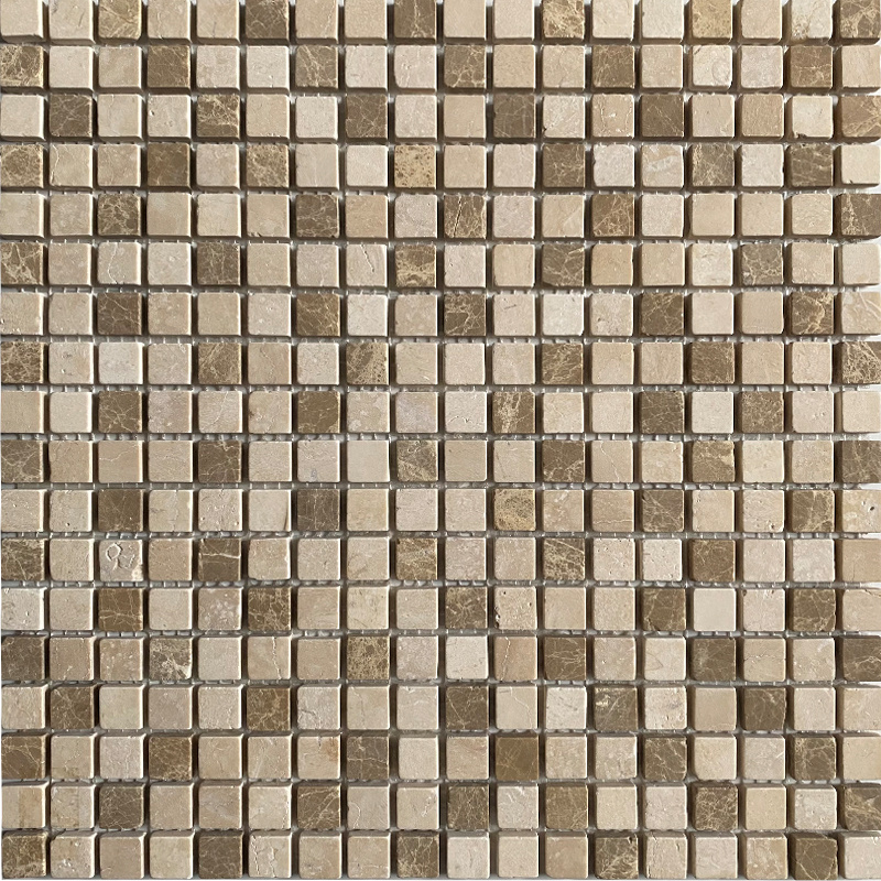 Плитка мозаика Мозаика мраморная 30.5 см x 30.5 см, размер чипа: 15x15 ...