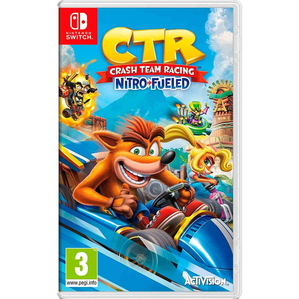 Игра Nintendo Crash Team Racing Nitro-Fueled (Nintendo Switch, Английская  версия) купить по низкой цене с доставкой в интернет-магазине OZON  (175027331)