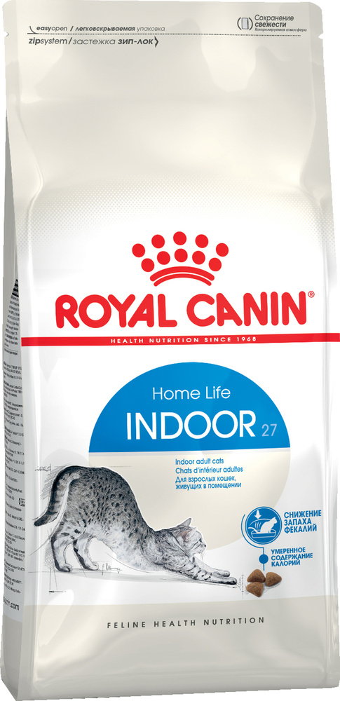 Royal Canin Indoor / Сухой корм Роял Канин Индор для кошек Живущих в ...