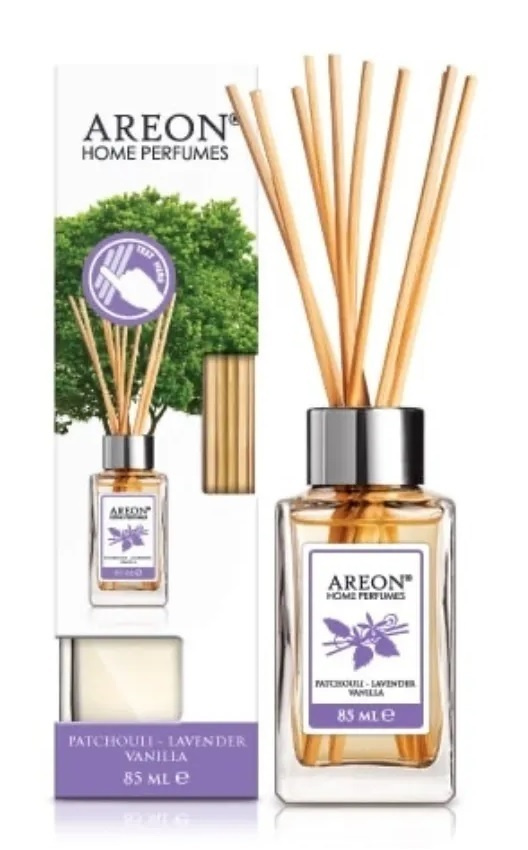 Ароматизатор AREON флакон с палочками 85мл HOME PERFUME STICKS PATCHOULI 85ML PSLR02  #1