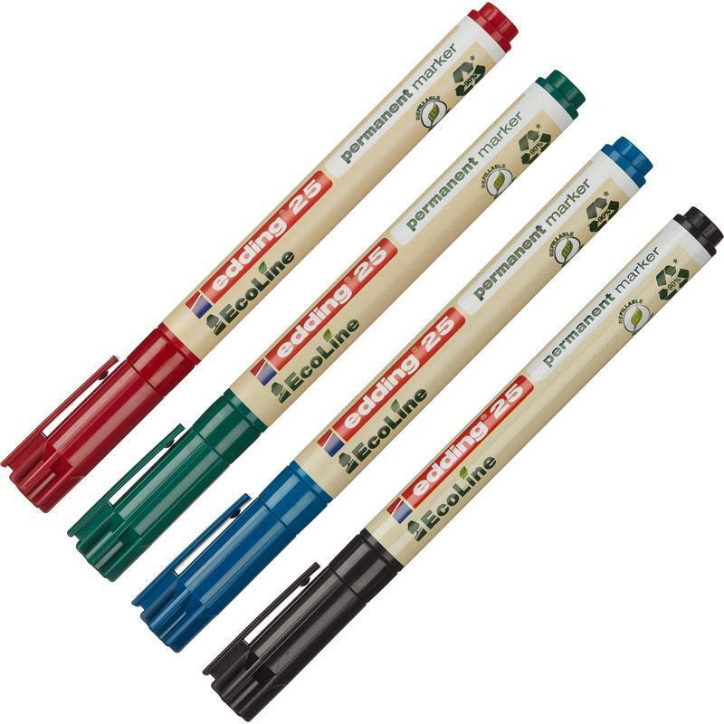 Перманентный маркер Edding, нестираемый, для рисования и письма 1 мм ...