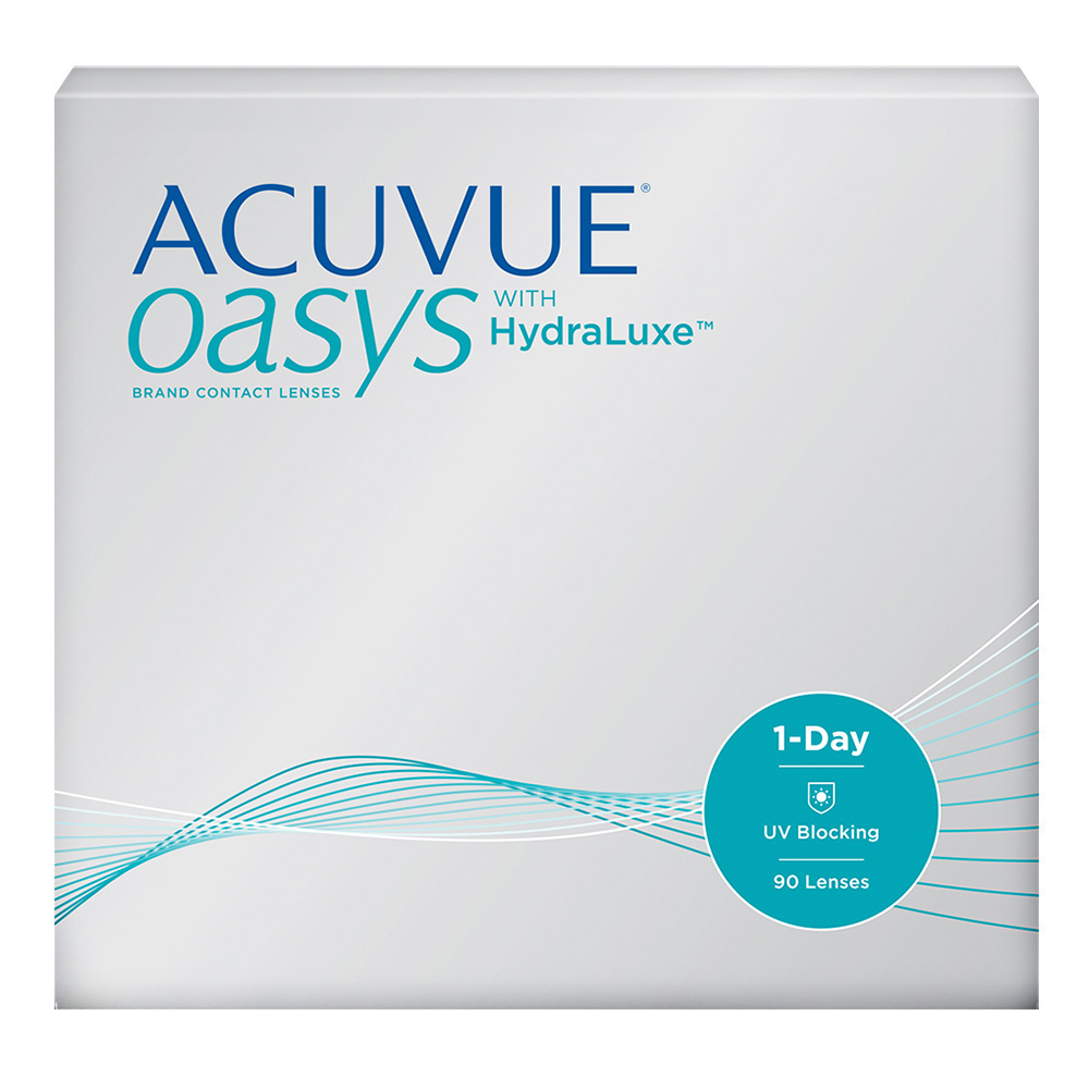 ACUVUE Контактные линзы 1 Day Oasys with HYDRALUXE, 90 шт., -2.50 / 9/ ...