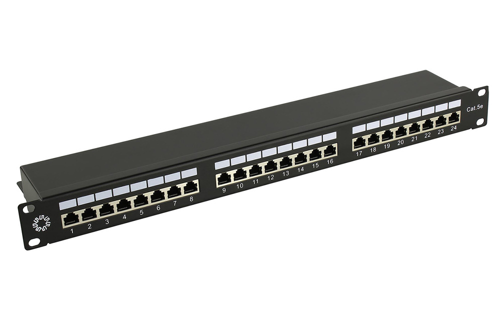 5bites Патч-панель Патч-панель 5bites PPF55-05 FTP, 19", 5e кат., 24 ...