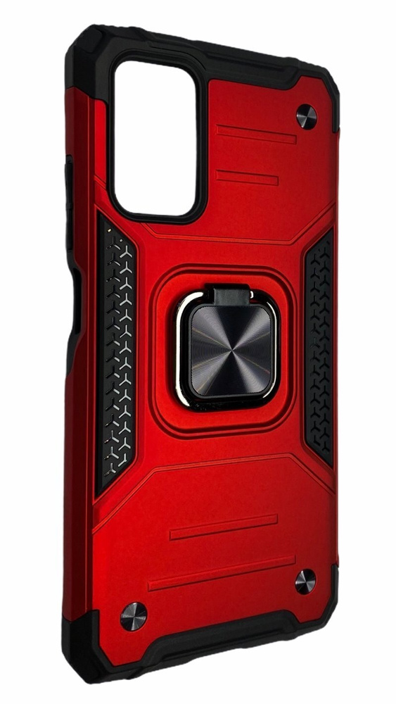 Чехол противоударный armor на Xiaomi Redmi 9T / Редми 9Т (Красный) #1